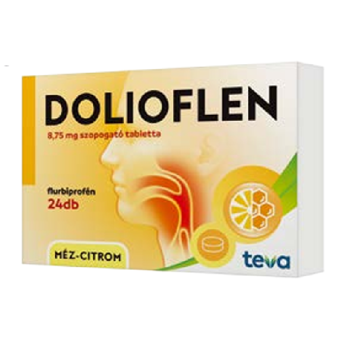 <b>Dolioflen 8,75 mg</b><br>SZOPOGATÓ TABLETTA